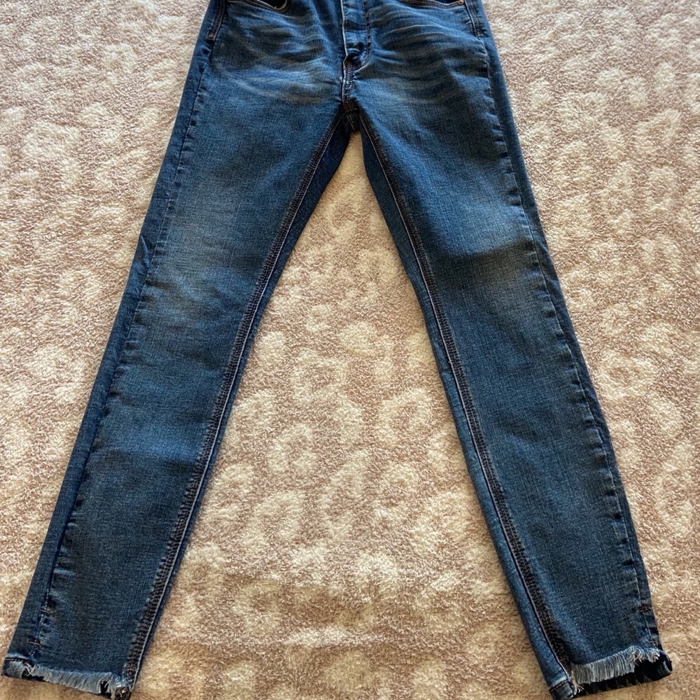 One Teaspoon ankle cropped Jeans